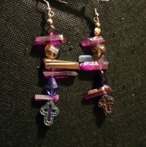 Crystal earrings
